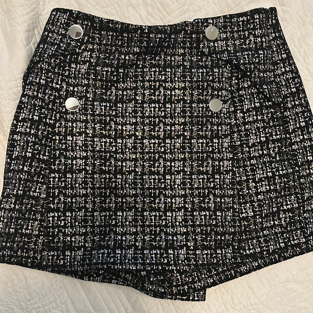 Black Zara Skort